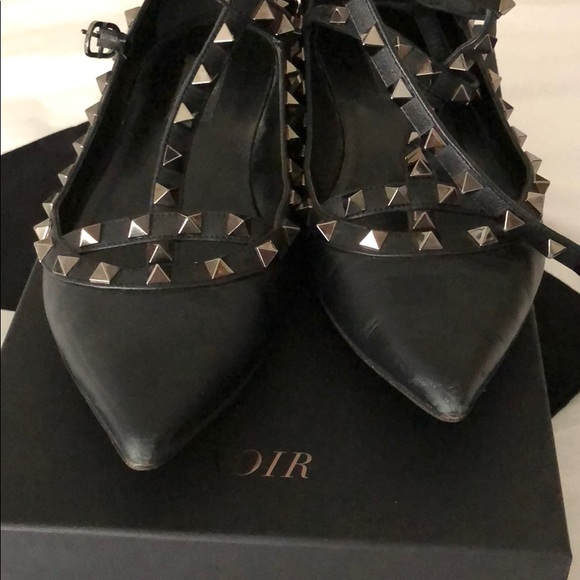 Valentino rockstud leather flat - Picture 7 of 7